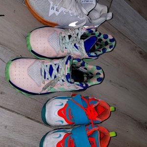 3 pairs of kids shoes